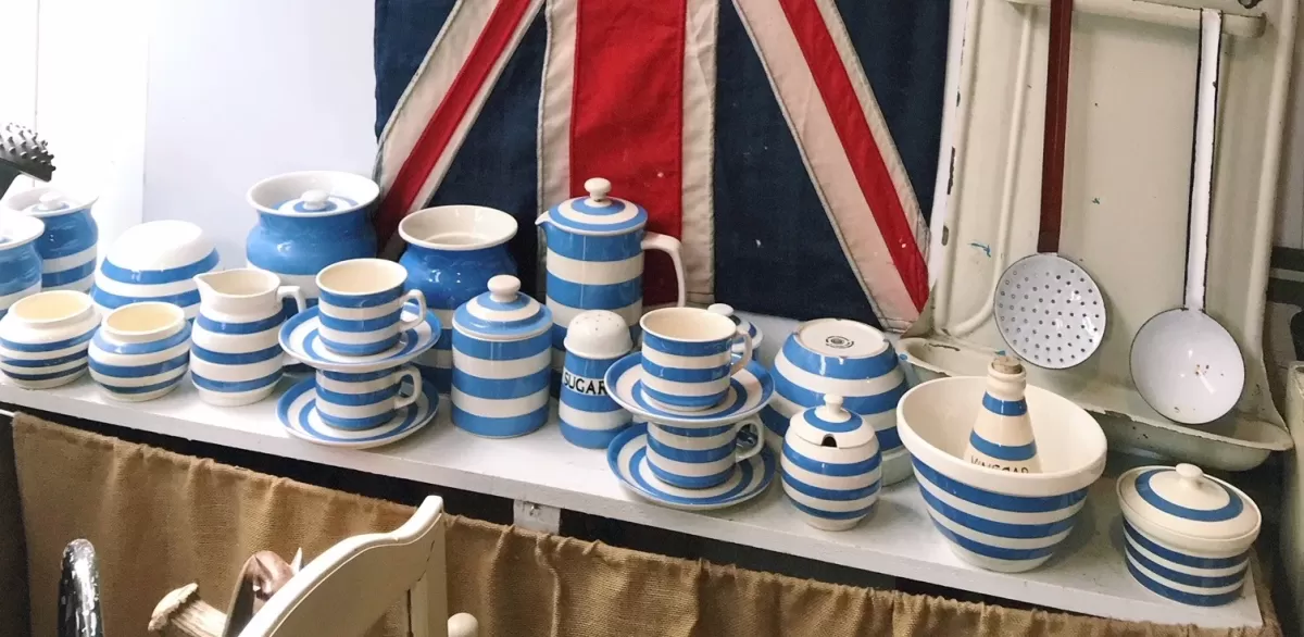 Made in Britain, Cornishware pottery by T.G. Green, England